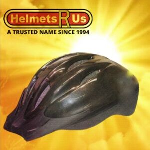 Helmets R Us Black Kids Cycling Helmet
Size Small